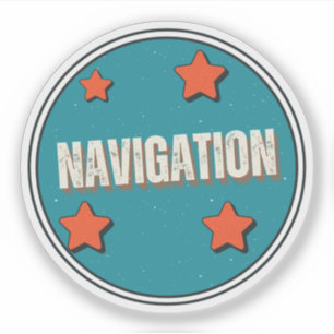 Navigation Aufkleber