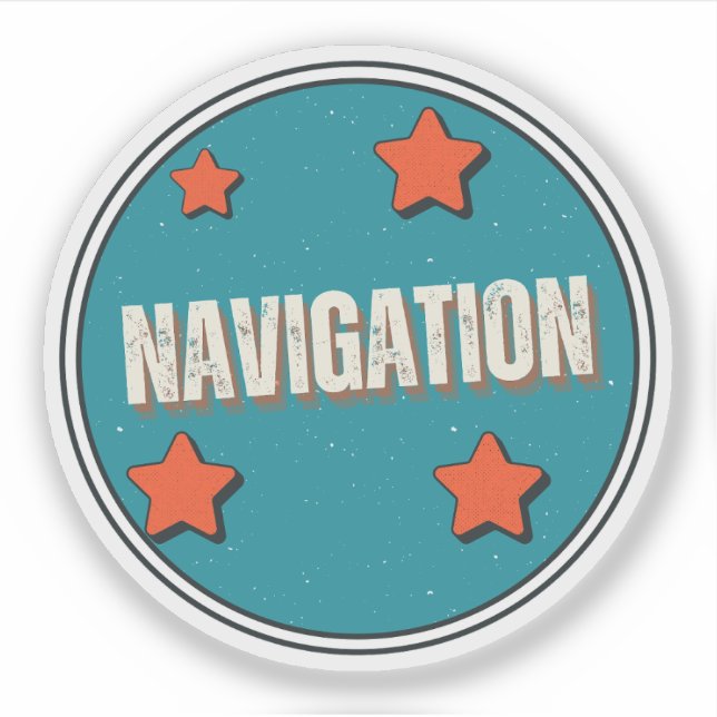 Navigation Aufkleber (Vorderseite)