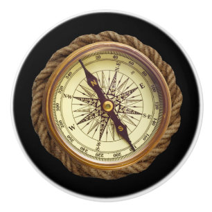 Navigations~ gerät ~ der Kompass des Schiffs * ~ Keramikknauf
