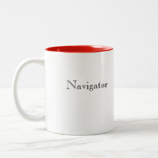Navigator Zweifarbige Tasse