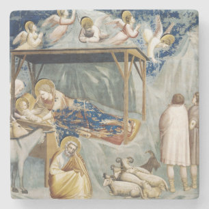 Navitity (Geburt Jesu Christi) (von Giotto) Steinuntersetzer