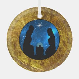Navitiy  ornament aus glas