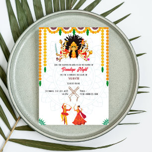 Navratri Dandiya Night Event Einladung