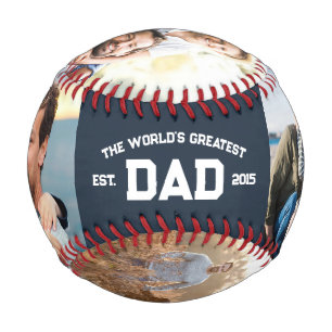 Navy 4 Fotos Varisty-Schriftart Weltweit Bester Va Baseball