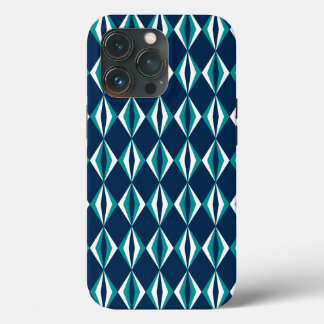 Navy-, Aquamarin- und Weißdiamanten Case-Mate iPhone Hülle