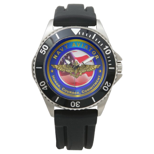 Navy Aviator Watch Armbanduhr (Vorderseite)