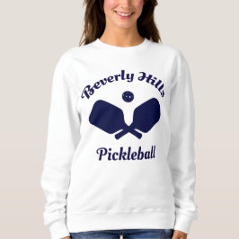 Navy Beverly Hills Pickleball Sweatshirt