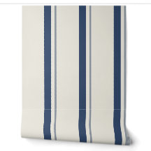 Navy Blau Fette Französische Matratzen-Bekleidung