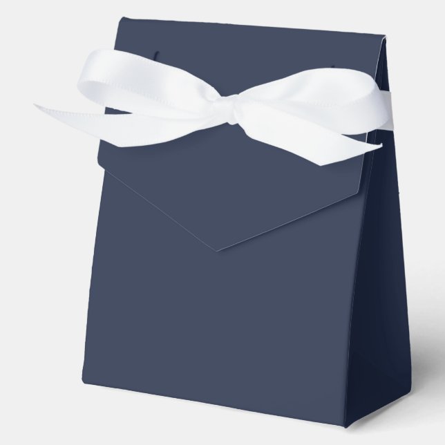 Navy Blau Geschenkschachtel (Vorderseite)