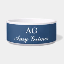 Navy Blau Personalisierter Name Eleganter Stil