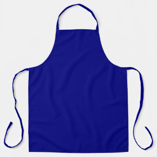 Navy Blau Solid Color Schürze