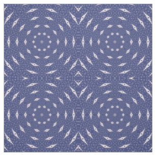 Navy Blau und Pink Mitochondrien Mandala Stoff