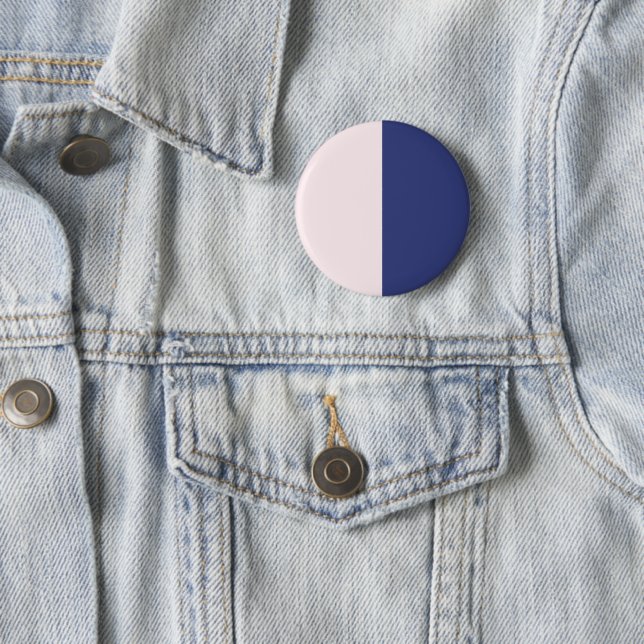 Navy Blau und Rosa Vertikale Farbbalken Button (Beispiel)