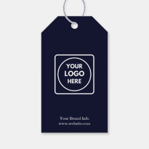 Navy Blaues Logo Benutzerdefiniertes Professione Geschenkanhänger