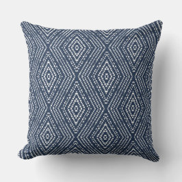 Navy Blaues Modernes Kissen