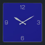 Navy Blue 000080 Color - Option Name hinzufügen Quadratische Wanduhr<br><div class="desc">Ein PNG-Bild im Maßstab basierend auf dem HEX-Code (sechsstelliges Hex-Triplet) angezeigt. Verwenden Sie diesen Code, um andere Elemente zu mischen, zu ergänzen und anzupassen, um diese zu ergänzen oder um anderen Auflistungen hinzuzufügen. Hex-Codes können verwendet werden, um die meisten Text- und Hintergrundfarben auf Zazzle-Produkten anzupassen. Klicken Sie auf die Schaltfläche...</div>
