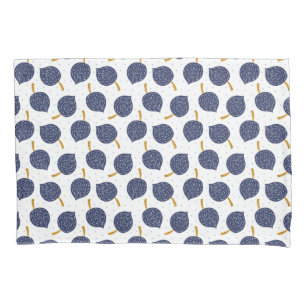 Navy Blue Abstrakt Flying Bomb Fruchtmuster Kissenbezug