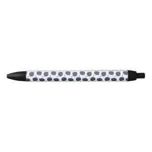 Navy Blue Abstrakt Flying Bomb Fruchtmuster Kugelschreiber