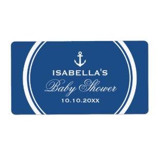 Navy-Blue-Babydusche-Flaschen-Etiketten