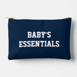 Navy Blue Baby's Essentials Accessoire Bag Zubehörtasche