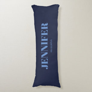 Navy Blue Body Pillow Seitenschläferkissen