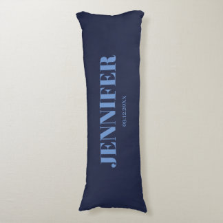 Navy Blue Body Pillow Seitenschläferkissen