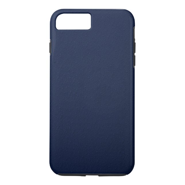 Navy Blue Bumpy Pattern Case-Mate iPhone Hülle (Rückseite)