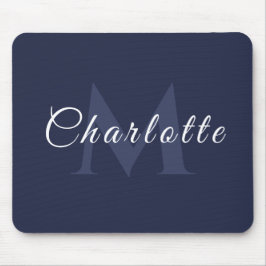 Navy Blue Business Mouse Pad mit benutzerdefiniert Mousepad