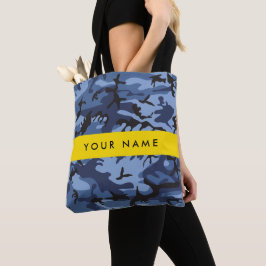 Navy Blue Camouflage Ihr Name Personalize