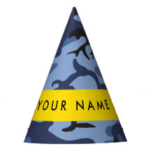 Navy Blue Camouflage Ihr Name Personalize
