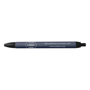 Navy Blue Custom Logo Modern Minimalistisch Busine Kugelschreiber