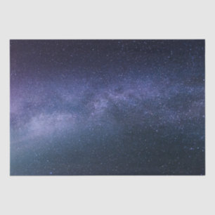 Navy Blue Galaxy Starry Night Stars Modern Seidenpapier