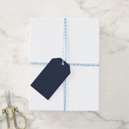 Navy Blue Geschenkanhänger