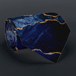 Navy Blue Gold Glitzer Marble Funkelnd Neck Tie Krawatte<br><div class="desc">Neck Tie mit Agate Navy Blue Gold Edelstein Marble Geode Glitzer Sparkle Geburtstag - Jubiläum oder Hochzeit Krawatte / Geschenk - Personalisiert - Add Your Letter / or Name - Text / more - Make Your Special Gift - Neu formatieren und verschieben oder entfernen und fügen Sie Text / Elemente...</div>
