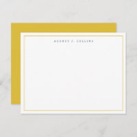 Navy Blue Gold Monogram Mit Monogramm Eleganstyle