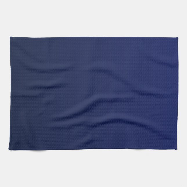 Navy-Blue-Gradient Deepblue Geschirrtuch (Horizontal)