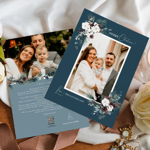 Navy Blue Greenerity Vintage Weihnachten Zwei Foto