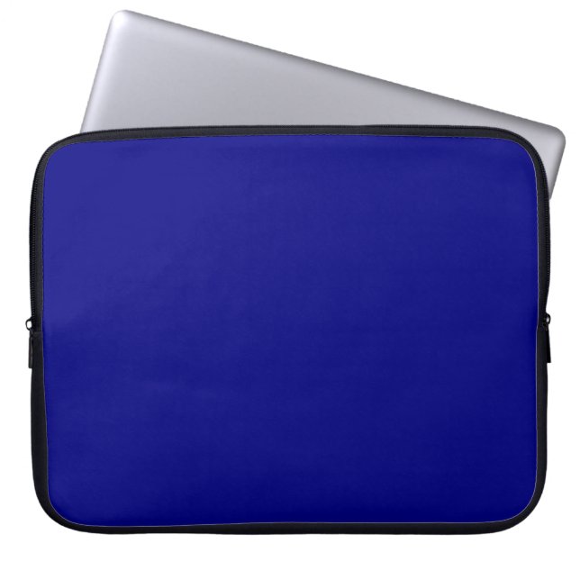 Navy Blue Laptopschutzhülle (Vorderseite)