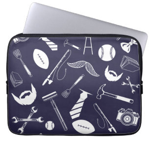 Navy Blue Laptopschutzhülle