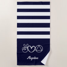 Navy Blue Liebe Peace Serenity Erholung Custom