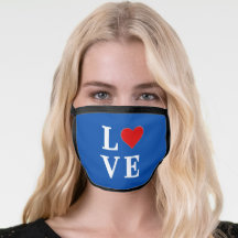 Navy Blue LIEBE Retro Elegant