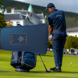 Navy Blue Midnight Palm Collection Luxus Golf Headcover