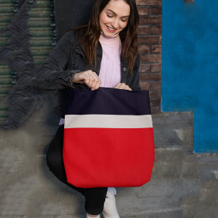 Navy Blue mit Rot