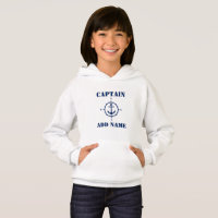 Navy Blue Nautic Compass Anker & Name/Rank