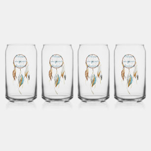 Navy Blue Ombre Dream Catcher Dosenglas