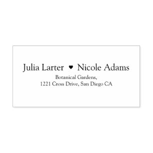 Navy Blue Orange Spring Tulip Blume Hochzeit Permastempel