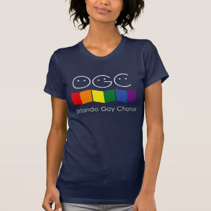 Navy Blue - Orlando Gay Chorus T - Shirt der Fraue