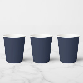 Navy Blue Pappbecher