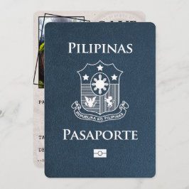 Navy Blue Philippines Pass Save the Date