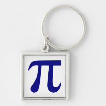 Navy Blue Pi Symbol